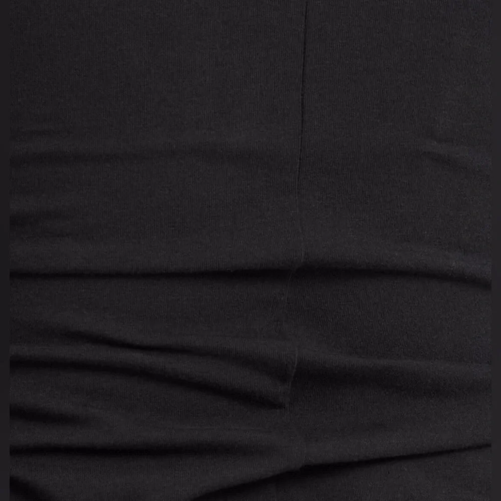SKIMS NWT (G14) Cotton Jersey  Long-Sleeve Stretch Turtleneck | Soot | Size XS